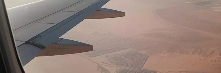 airplane wing, flight, porthole