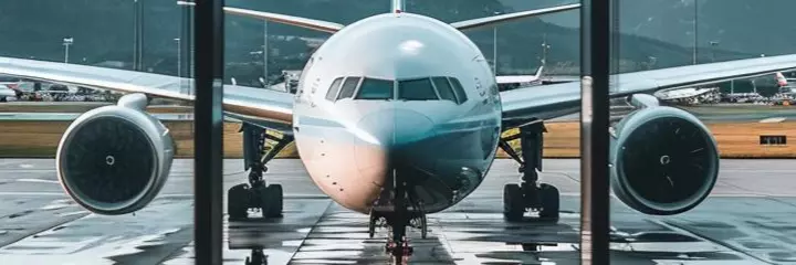 Plane at the airport