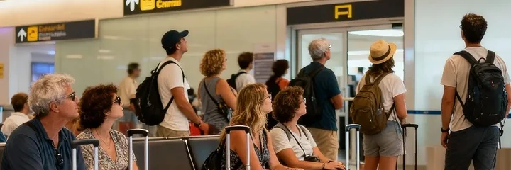 People at the airport
