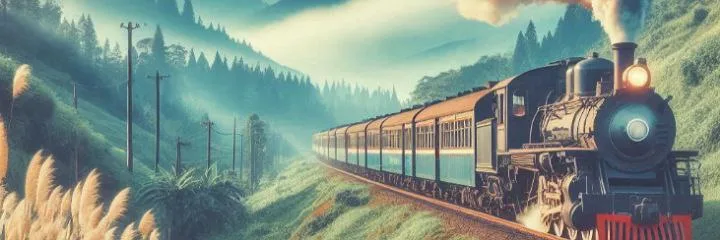 retro train