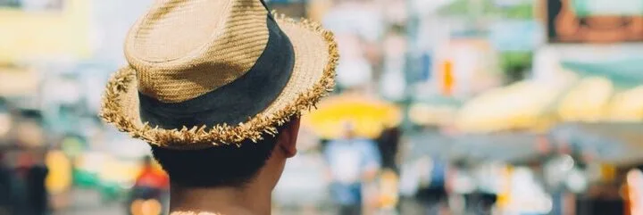 Tourist in Asia