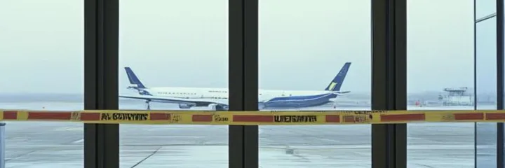 The airport is closed