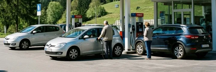 Gas station