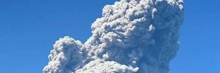 Volcanic eruption