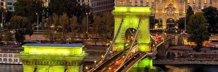 Budapest at night