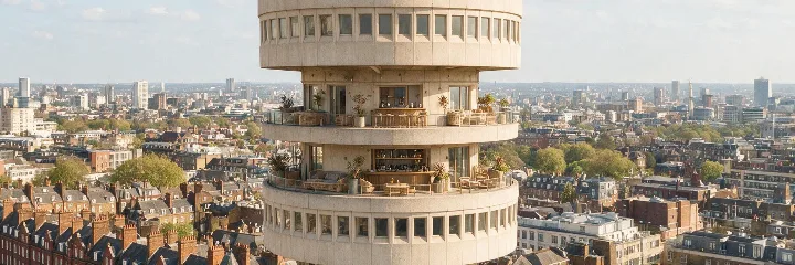 Hotel in a tower